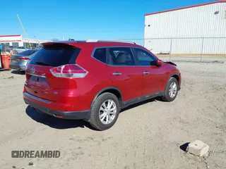 2015 Nissan Rogue SL with VIN 5N1AT2MTXFC927747, listed as a IAAI auction lot 41336830 with 82,098 mi miles. Bid and sale history available at carsss.com. Image 4.