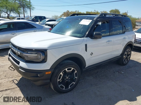 2024 Ford Bronco Sport Outer Banks with VIN 3FMCR9C65RRE03245, listed as a IAAI auction lot 42571723 with 32,918 mi miles and . Bid and sale history available at DreamBid. Image 17.