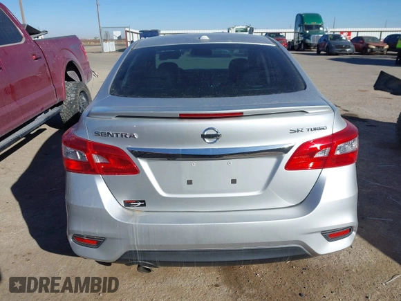 2017 Nissan Sentra SR Turbo with VIN 3N1CB7AP7HY238718, listed as a IAAI auction lot 41402228 with 37,397 mi miles. Bid and sale history available at carsss.com. Image 16.