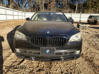 2009 BMW 7 Series 750i with VIN WBAKA83559CY33152, listed as a Copart auction lot 83770114 with 126,610 mi miles and Salvage title. Bid and sale history available at DreamBid. Image 5.