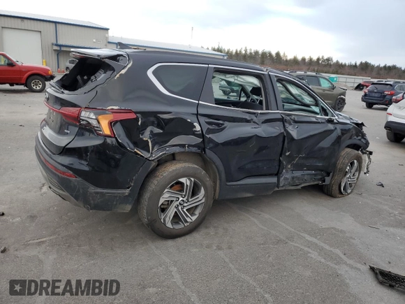 2023 Hyundai Santa Fe SE with VIN 5NMS1DAJ2PH545079, listed as a Copart auction lot 87209994 with 27,706 mi miles and Salvage Title. Bid and sale history available at carsss.com. Image 3.