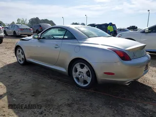 2004 Lexus SC with VIN JTHFN48YX40059526, listed as a IAAI auction lot 41973307 with 123,466 mi miles. Bid and sale history available at carsss.com. Image 3.