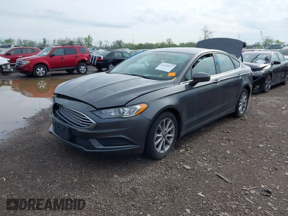 2017 Ford Fusion SE with VIN 3FA6P0H76HR411928, listed as a IAAI auction lot 42124817 with 88,184 mi miles and . Bid and sale history available at DreamBid. Image 2.