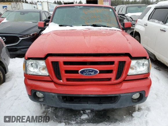 2010 Ford Ranger XLT with VIN 1FTKR4EE8APA20225, listed as a Copart auction lot 46096145 with 0 mi miles and Salvage Title. Bid and sale history available at carsss.com. Image 5.