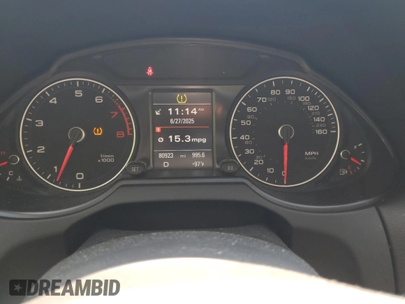 2014 Audi Q5 Premium Plus with VIN WA1DGAFP1EA087006, listed as a Copart auction lot 62254395 with 80,923 mi miles and Salvage title. Bid and sale history available at DreamBid. Image 9.