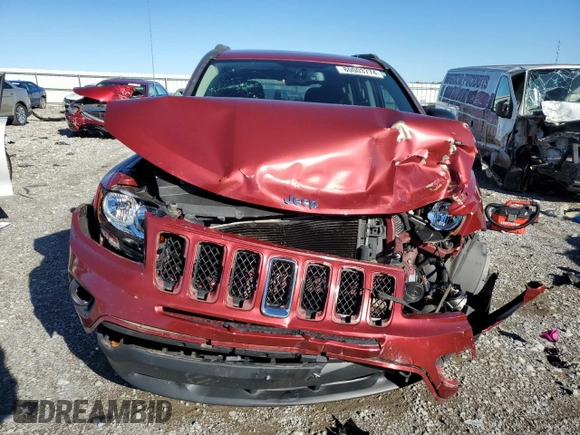 2016 Jeep Compass Sport with VIN 1C4NJDBB0GD713069, listed as a Copart auction lot 80003774 with 92,872 mi miles and Salvage title. Bid and sale history available at DreamBid. Image 5.