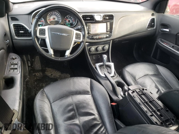 2012 Chrysler 200 Limited with VIN 1C3CCBCG8CN122366, listed as a Copart auction lot 42040475 with 118,262 mi miles and Salvage Title. Bid and sale history available at DreamBid. Image 8.