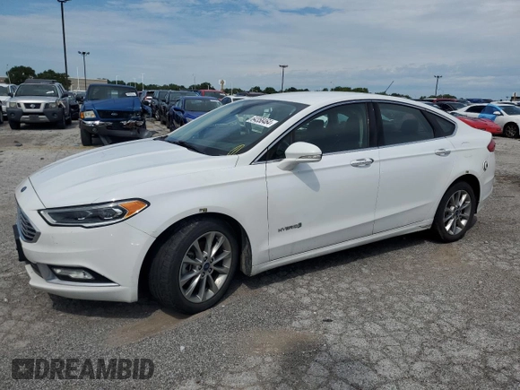 2017 Ford Fusion Hybrid SE with VIN 3FA6P0LU2HR410031, listed as a Copart auction lot 64358464 with Not provided miles and Clean title. Bid and sale history available at DreamBid. Image 1.