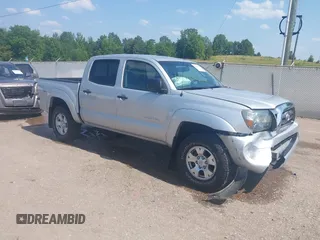 2010 Toyota Tacoma PreRunner with VIN 3TMJU4GN5AM106167, listed as a IAAI auction lot 42454443 with 53,407 mi miles and . Bid and sale history available at DreamBid. Image 1.