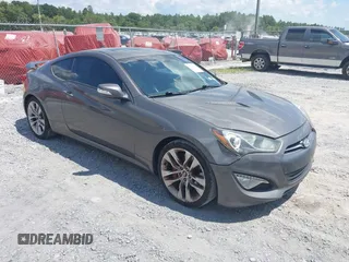 2013 Hyundai Genesis Coupe R-Spec with VIN KMHHU6KJ0DU094357, listed as a IAAI auction lot 42736278 with 148,240 mi miles and . Bid and sale history available at DreamBid. Image 1.