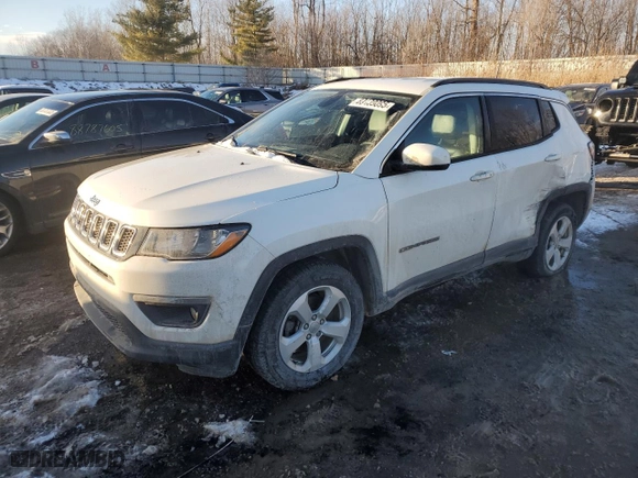 2018 Jeep Compass Latitude with VIN 3C4NJDBB7JT315665, listed as a Copart auction lot 89139895 with NaN miles and Clean Title. Bid and sale history available at carsss.com. Image 1.