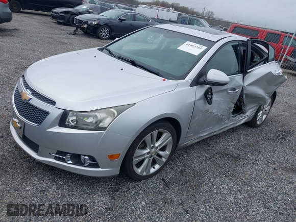 2011 Chevrolet Cruze LTZ with VIN 1G1PH5S95B7244973, listed as a IAAI auction lot 41962705 with 89,559 mi miles and . Bid and sale history available at DreamBid. Image 17.