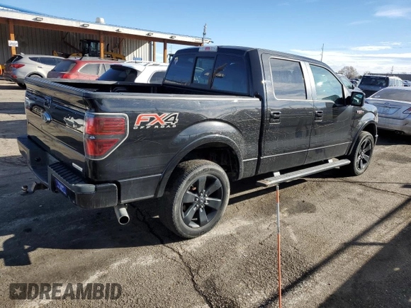 2013 Ford F-150 XL with VIN 1FTFW1ET2DFC10717, listed as a Copart auction lot 46179435 with 175,007 mi miles and Salvage Title. Bid and sale history available at carsss.com. Image 3.
