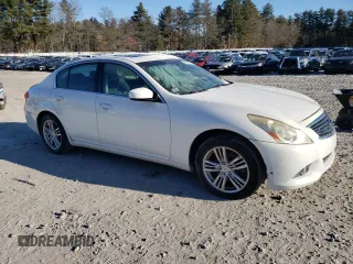 2011 Infiniti G25 x with VIN JN1DV6AR9BM450280, listed as a Copart auction lot 43340485 with 170,001 mi miles and Clean Title. Bid and sale history available at DreamBid. Image 4.