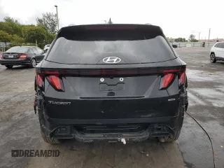 2024 Hyundai Tucson SEL with VIN 5NMJBCDE4RH308825, listed as a Copart auction lot 43698265 with 16,197 mi miles and Clean Title. Bid and sale history available at carsss.com. Image 6.