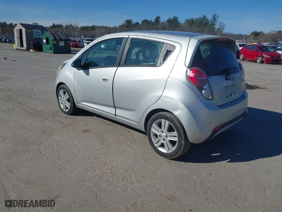 2013 Chevrolet Spark LT with VIN KL8CD6S91DC506675, listed as a IAAI auction lot 41876302 with 177,029 mi miles. Bid and sale history available at carsss.com. Image 3.