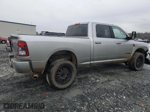 2022 Ram 2500 Big Horn with VIN 3C6UR5DLXNG191204, listed as a Copart auction lot 45698525 with 98,358 mi miles and Salvage Title. Bid and sale history available at carsss.com. Image 3.