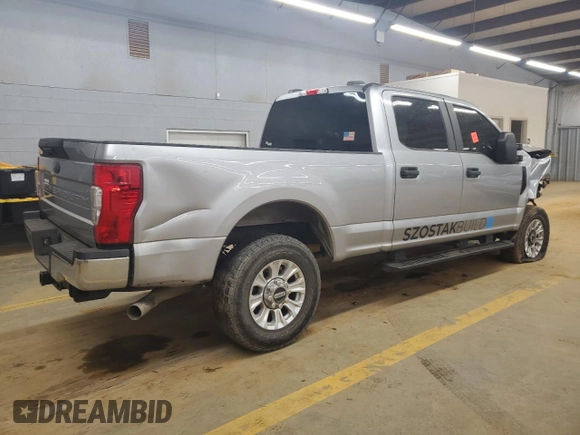 2021 Ford F-250 XL with VIN 1FT7W2B67MED66024, listed as a Copart auction lot 49988825 with Not provided miles and Salvage title. Bid and sale history available at DreamBid. Image 3.