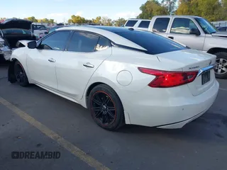 2017 Nissan Maxima SV with VIN 1N4AA6AP4HC448614, listed as a IAAI auction lot 40740658 with 207,596 mi miles and . Bid and sale history available at DreamBid. Image 3.
