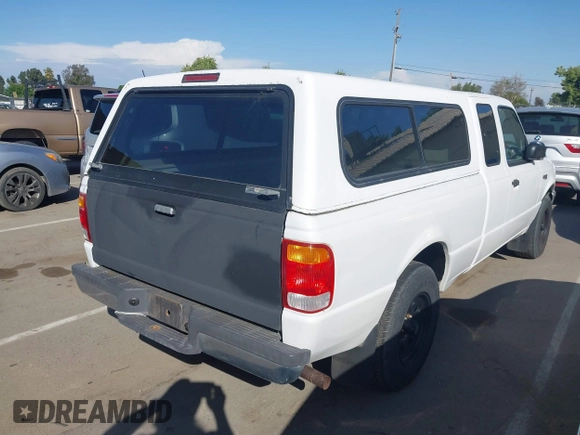 1999 Ford Ranger XLT with VIN 1FTYR14X3XPA75007, listed as a IAAI auction lot 42159863 with 26,497 mi miles. Bid and sale history available at carsss.com. Image 4.