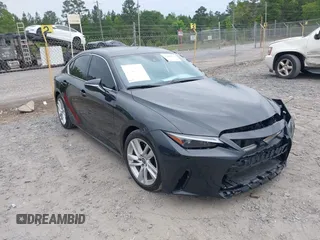 2024 Lexus IS 300 with VIN JTHCA1D29R5132121, listed as a IAAI auction lot 42084925 with 1,335 mi miles and . Bid and sale history available at DreamBid. Image 1.