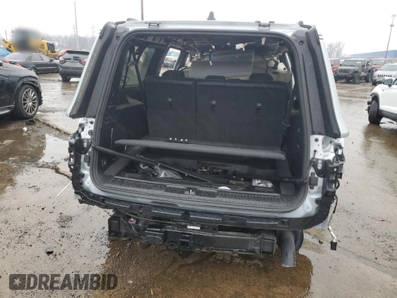 2024 Jeep Wagoneer Series III with VIN 1C4SJSDP7RS167904, listed as a Copart auction lot 80937704 with Not provided miles and Salvage title. Bid and sale history available at DreamBid. Image 6.