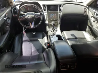 2021 Infiniti Q50 Luxe z VIN JN1EV7BPXMM702581, wystawiony jako Copart lot #55493965 z przebiegiem 109 444 mil mil oraz Szkoda całkowita • Salvage title. Historia ofert i sprzedaży dostępna na DreamBid. Obrazek 8.