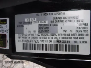 2015 Mazda Mazda5 Grand Touring with VIN JM1CW2DL4F0179518, listed as a Copart auction lot 68946694 with 97,339 mi miles and Salvage Title. Bid and sale history available at carsss.com. Image 13.
