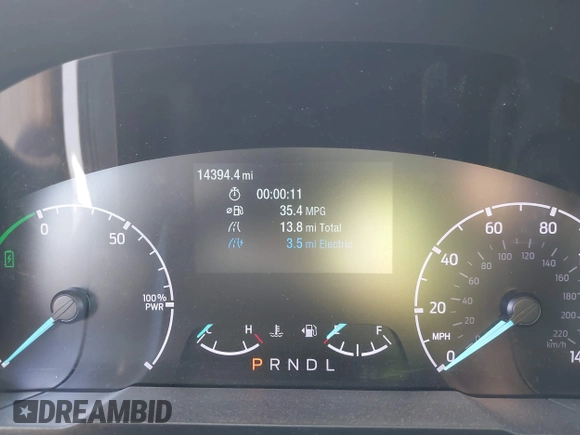 2024 Ford Maverick XL with VIN 3FTTW8A31RRA91747, listed as a IAAI auction lot 41931950 with 14,394 mi miles and . Bid and sale history available at DreamBid. Image 7.