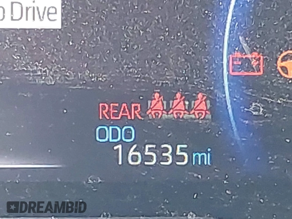 2023 Toyota RAV4 Hybrid LE with VIN 4T3MWRFV1PU085508, listed as a IAAI auction lot 40348139 with 16,535 mi miles. Bid and sale history available at carsss.com. Image 15.