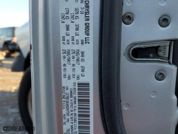 2010 Dodge Ram 1500 ST with VIN 1D7RB1GK0AS247707, listed as a Copart auction lot 81312654 with 128,688 mi miles and Clean Title. Bid and sale history available at carsss.com. Image 13.