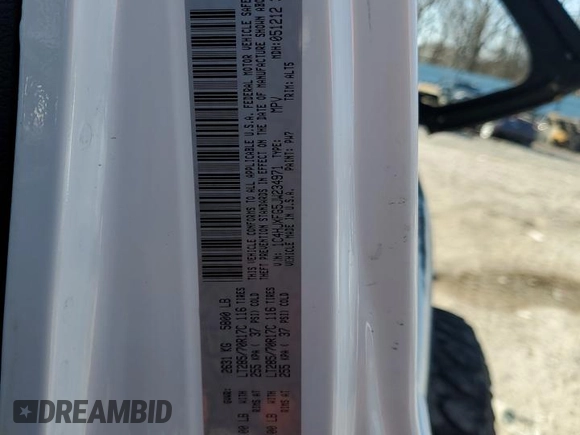2018 Jeep Wrangler Unlimited Rubicon with VIN 1C4HJXFG5JW234971, listed as a Copart auction lot 45925305 with 86,667 mi miles and Salvage title. Bid and sale history available at DreamBid. Image 15.