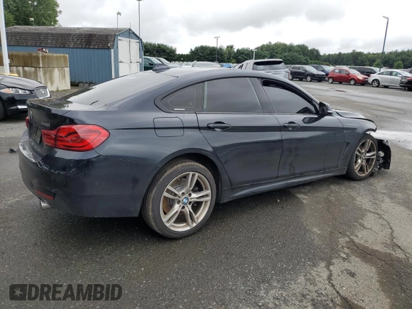 2019 BMW 4 Series 440i xDrive with VIN WBA4J7C52KBM76463, listed as a Copart auction lot 66248394 with 87,893 mi miles and Salvage Title. Bid and sale history available at carsss.com. Image 3.