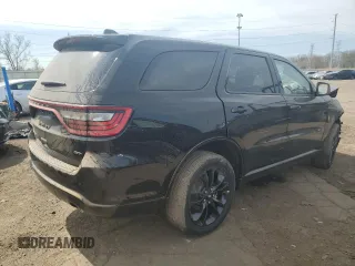 2025 Dodge Durango GT Plus with VIN 1C4RDJDG1SC533873, listed as a Copart auction lot 54651765 with 279 mi miles and Salvage title. Bid and sale history available at DreamBid. Image 3.