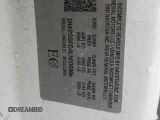2020 Chevrolet Express Commercial z VIN 1HA0GSFG4LN006995, wystawiony jako Copart lot #82510034 z przebiegiem Nie podano mil oraz Szkoda całkowita • Salvage title. Historia ofert i sprzedaży dostępna na DreamBid. Obrazek 10.