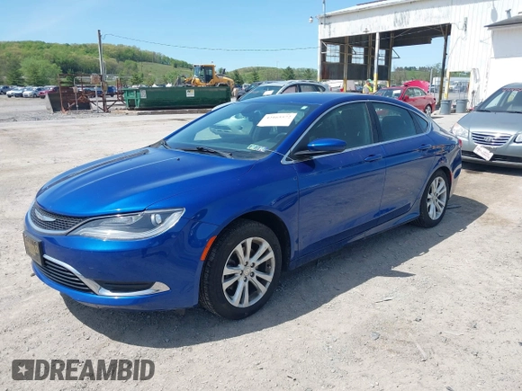 2015 Chrysler 200 Limited with VIN 1C3CCCAB6FN527952, listed as a IAAI auction lot 42165572 with 60,335 mi miles and . Bid and sale history available at DreamBid. Image 2.