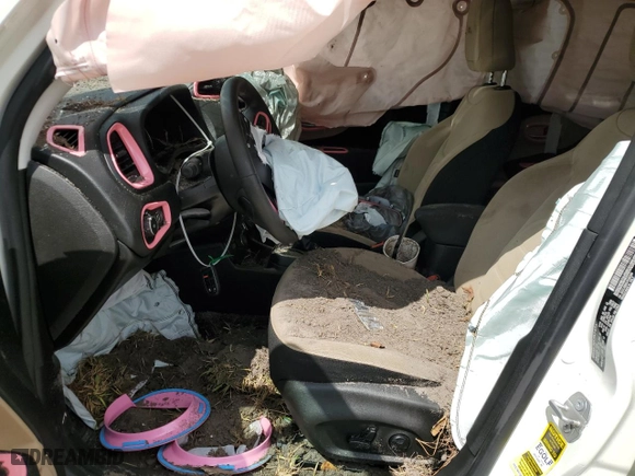 2018 Jeep Renegade Latitude with VIN ZACCJBBB9JPG82389, listed as a Copart auction lot 51521285 with 86,730 mi miles and Salvage Title. Bid and sale history available at carsss.com. Image 7.