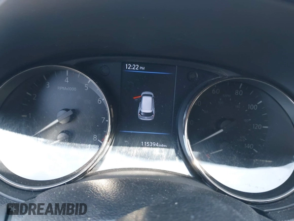 2018 Nissan Rogue SV with VIN KNMAT2MV1JP515451, listed as a IAAI auction lot 42061421 with 115,394 mi miles. Bid and sale history available at carsss.com. Image 7.