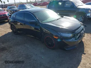 2016 Honda Civic Sedan LX with VIN 2HGFC2F57GH530019, listed as a IAAI auction lot 41839658 with 105,398 mi miles. Bid and sale history available at carsss.com. Image 1.