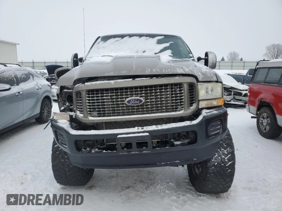 2003 Ford Excursion Limited z VIN 1FMSU43P53EB56437, wystawiony jako Copart lot #87789995 z przebiegiem 161 571 mil mil oraz Czysty tytuł • Clean title. Historia ofert i sprzedaży dostępna na DreamBid. Obrazek 5.