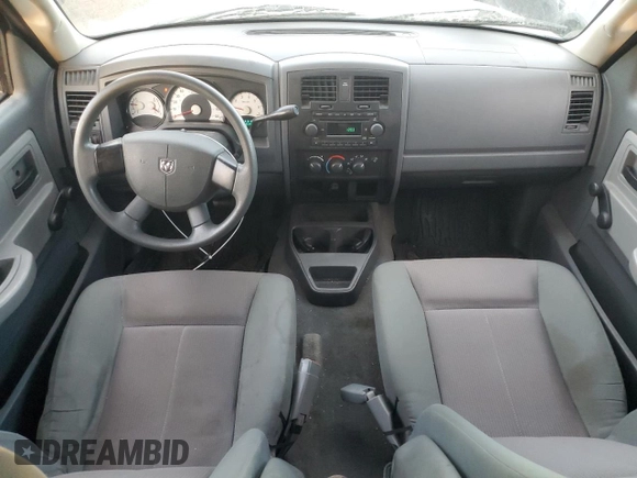 2005 Dodge Dakota ST with VIN 1D7HE28K05S329305, listed as a Copart auction lot 42756455 with 101,545 mi miles and Salvage Title. Bid and sale history available at DreamBid. Image 8.