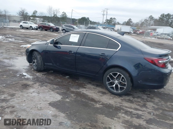 2017 Buick Regal Sport Touring with VIN 2G4GL5EX6H9145534, listed as a IAAI auction lot 41298162 with 1 mi miles. Bid and sale history available at carsss.com. Image 3.