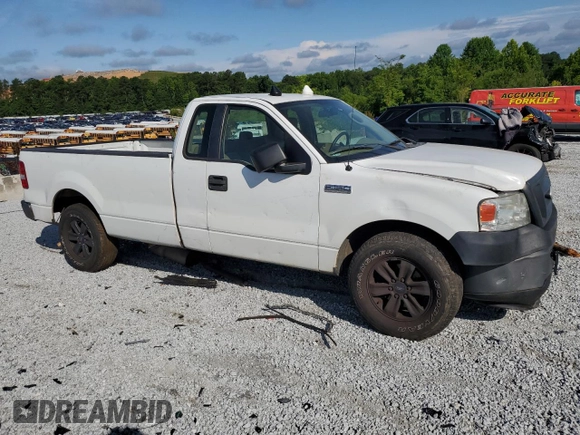 2008 Ford F-150 XL z VIN 1FTRF12238KD97245, wystawiony jako Copart lot #60232595 z przebiegiem 132 967 mil mil oraz Szkoda całkowita • Salvage title. Historia ofert i sprzedaży dostępna na DreamBid. Obrazek 4.