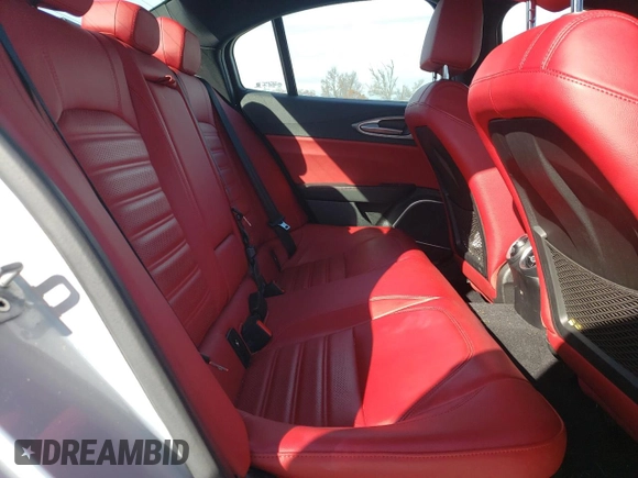 2020 Alfa Romeo Giulia Ti Sport with VIN ZARFAMBN0L7635096, listed as a Copart auction lot 84913134 with 49,765 mi miles and Salvage title. Bid and sale history available at DreamBid. Image 10.