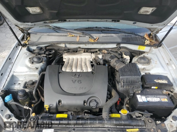 2003 Hyundai Sonata GLS with VIN KMHWF35H63A910917, listed as a Copart auction lot 71657584 with 120,196 mi miles and Salvage Title. Bid and sale history available at carsss.com. Image 11.