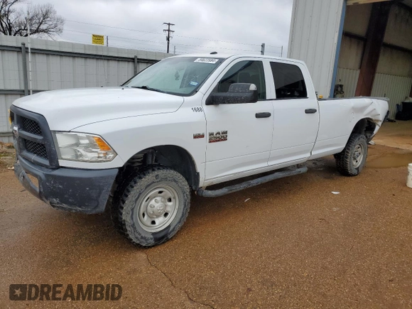 2016 Ram 2500 Tradesman with VIN 3C6TR5HT2GG311005, listed as a Copart auction lot 84623594 with 174,658 mi miles and Salvage title. Bid and sale history available at DreamBid. Image 1.