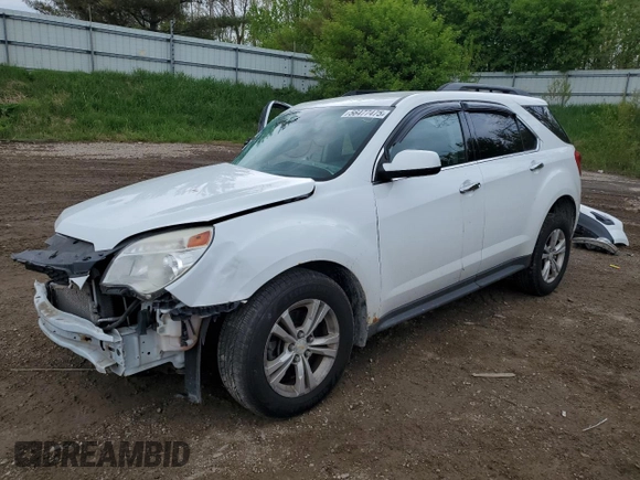 2013 Chevrolet Equinox LT z VIN 2GNFLEEK3D6128648, wystawiony jako Copart lot #56477475 z przebiegiem 157 119 mil mil oraz Czysty tytuł • Clean title. Historia ofert i sprzedaży dostępna na DreamBid. Obrazek 1.