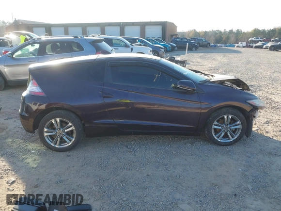 2013 Honda CR-Z with VIN JHMZF1D43DS002794, listed as a IAAI auction lot 41015432 with 133,343 mi miles. Bid and sale history available at carsss.com. Image 12.