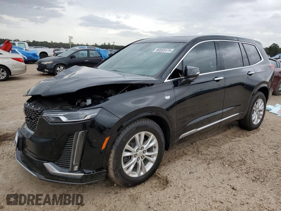 2021 Cadillac XT6 Luxury z VIN 1GYKPAR43MZ126493, wystawiony jako Copart lot #83555174 z przebiegiem 37 744 mil mil oraz Szkoda całkowita • Salvage title. Historia ofert i sprzedaży dostępna na DreamBid. Obrazek 1.