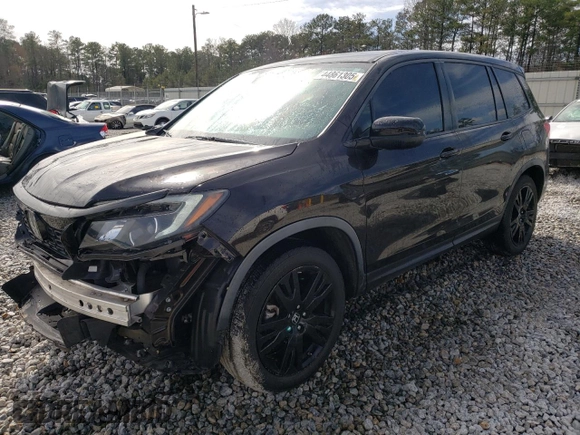 2019 Honda Passport Sport with VIN 5FNYF7H24KB009546, listed as a Copart auction lot 44861305 with 28,609 mi miles and Salvage title. Bid and sale history available at DreamBid. Image 1.